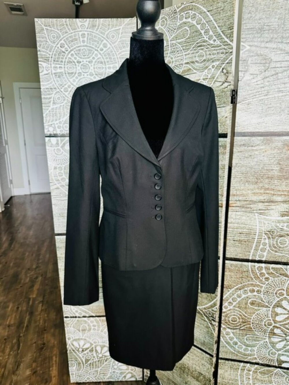Women's Classic Black Suit